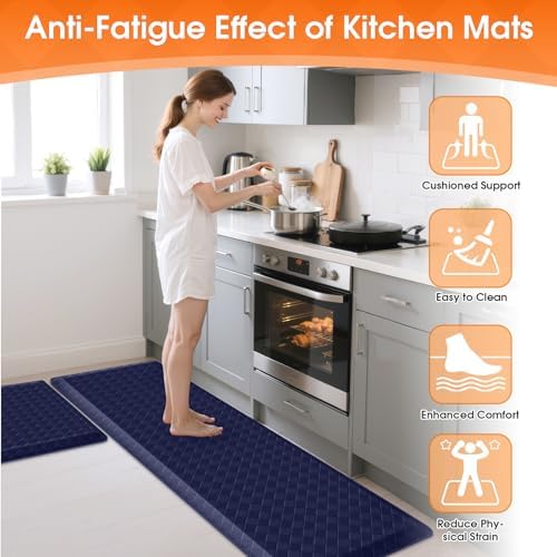 TranquilRelax 4/5 Inch Cushioned Anti Fatigue Kitchen Mats - Image 4