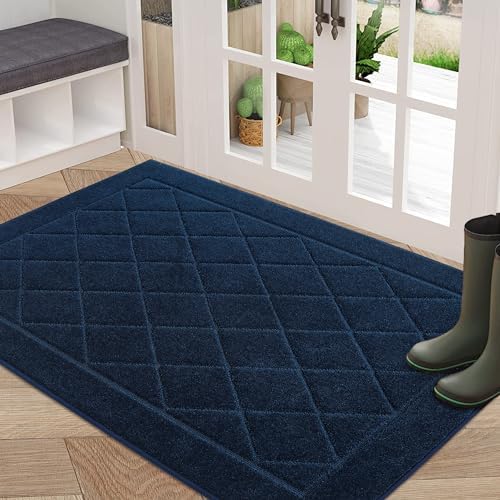 BEQHAUSE Dirt Trapper Door Mat 32" x 48", Doormat Non-Slip by BEQHAUSE