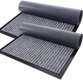 OLANLY 2-Pack Front Door Mats 29.5x17, Waterproof Heavy-Duty Doormats by OLANLY