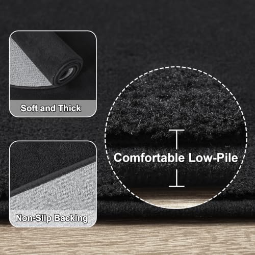Amearea Soft 2x6 Oval Rugs for Bedroom - Image 4