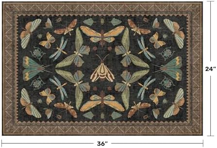 Small Black Entryway Rug - Image 2