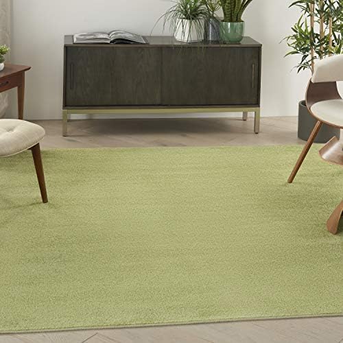 Nourison Home Nourison Essentials Green 5' x Square Area Rug by NourisonHome