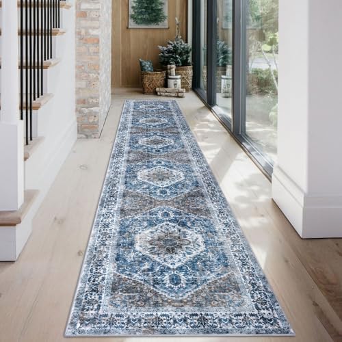 KOZYFLY Runners for Hallways 2x12 Ft Extra Long Washable Kitchen Runner Rug - Image 2