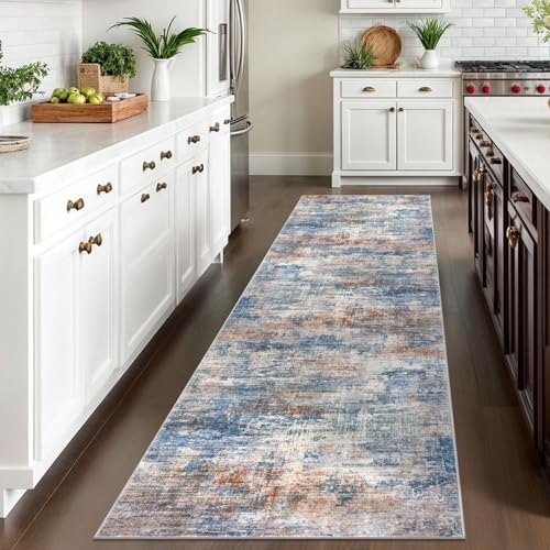 IOHOUZE Abstract Runner Rug 3x10 Ft Washable Runners - Image 2