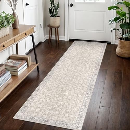 SIILOOM 2x7 Washable Runner Rug, Non Slip Soft Area Rug by SiiloomRug