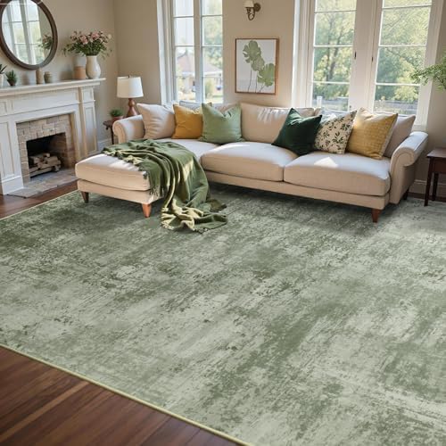 5x7 Ft Abstract Washable Area Rugs - Image 3