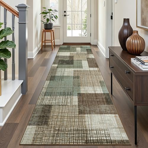 Washable 2x10 Runner Rug for Hallway Kitchen Bedroom by Ailyei