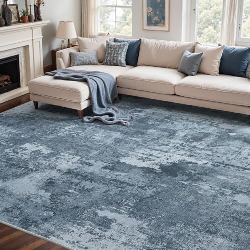 6x9 Ft Abstract Washable Area Rugs - Image 3