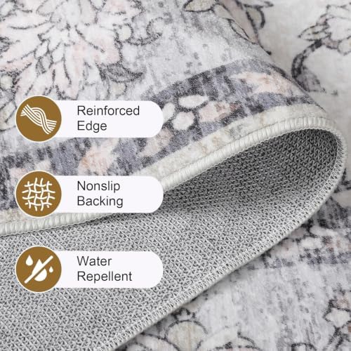 9x12 Washable Non-Slip Area Rug - Image 7