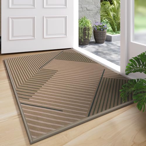 Door Mat Indoor Entrance Front Entry Rug by QiCaiJia