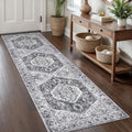 KOZYFLY Runners for Hallways 2x8 Ft Washable Kitchen Runner Rug Boho Runner Rug by KOZYFLY