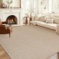 Garvee Large Washable Rug 9x12 Modern Solid Rugs by Garvee