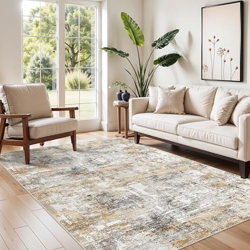 4x8 Washable Area Rug – Non-Slip Rubber Backed Indoor Rug - Image 4