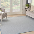 Nourison Home Courtyard 8' x Square Indoor/Outdoor Serged Edges Square Area Rug by NourisonHome