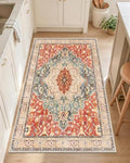 OLANLY 2x4 Washable Accent Rug Non Slip Carpet by OLANLY