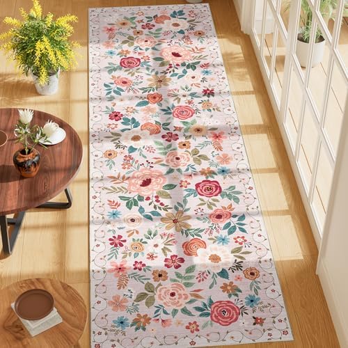 DUKINO 2x7 Runner Rug for Hallway, Washable Runner Rug Non Slip - Image 3