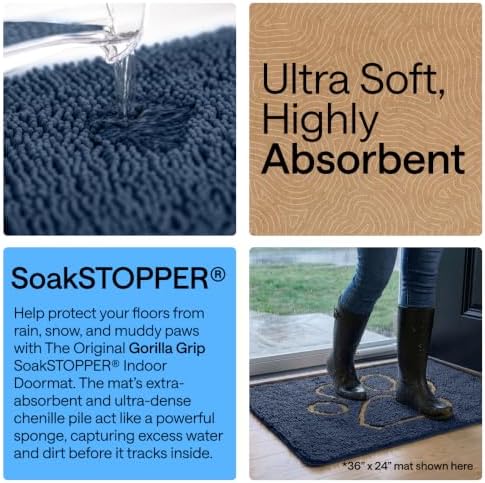 GORILLA GRIP SoakSTOPPER Indoor Door Mat - Image 4