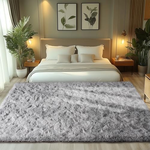 Zentavio Grey and White Area Rugs - Image 6