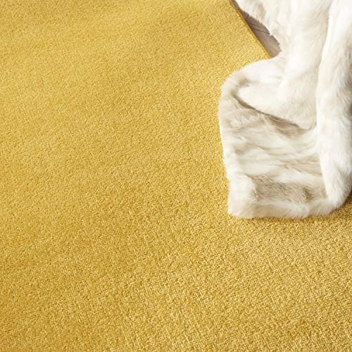 Nourison Home Nourison Essentials Yellow 5' x Square Area Rug - Image 2
