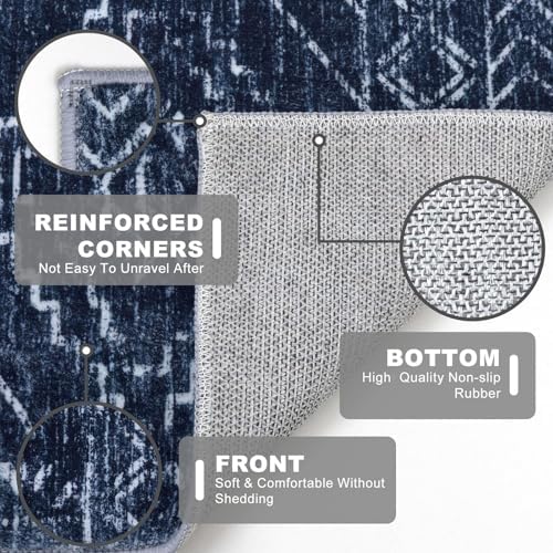 KILOCOCO Washable Runner Rug 3x8 ft Non Slip Runners - Image 6