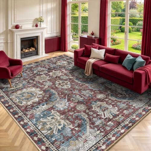 RUGSURE Washable Area Rugs by RUGSURE