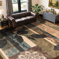 LIANLAM 9x12 Washable Area Rugs by LIANLAM