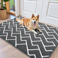 OLANLY Front Door Mat 40x32, Low-Profile Easy Clean Doormat by OLANLY