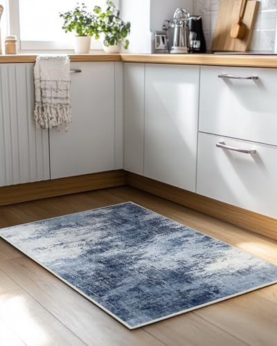 Amada 2x3 Modern Abstract Washable Area Rug - Image 2