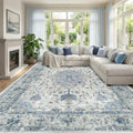 RELEANY Washable Area Rug, Large 10'x12' by RELEANY