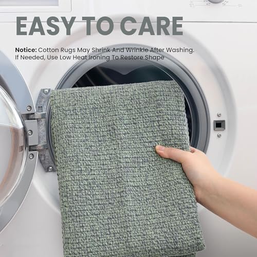 EARTHALL Washable Runner Rug, Non Slip Hallway Runner, 2x10 Ft - Image 3