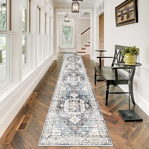 RUUGME 2'6x12 Washable Runner Rug by RUUGME