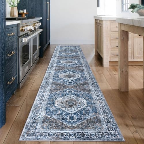 KOZYFLY Runners for Hallways 2x12 Ft Extra Long Washable Kitchen Runner Rug by KOZYFLY