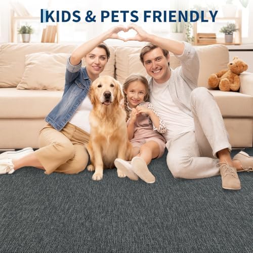 Garvee Modern Solid Washable Rug 8x10 Area Rugs - Image 6