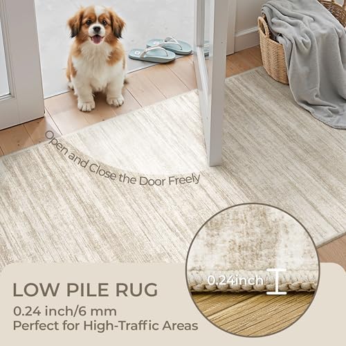 2x7 Runner Rug Non Slip, Washable Hallway Runner Rug - Image 6
