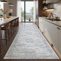 2'6 x 10' Runner Rug Non Slip, Washable Kitchen Rugs by Restydon
