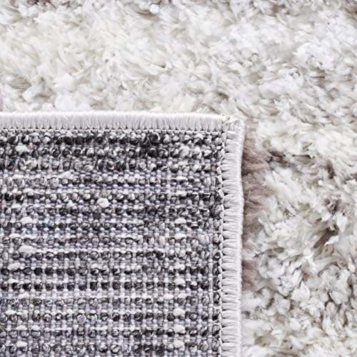 SAFAVIEH Berber Shag Collection Runner Rug - Image 4