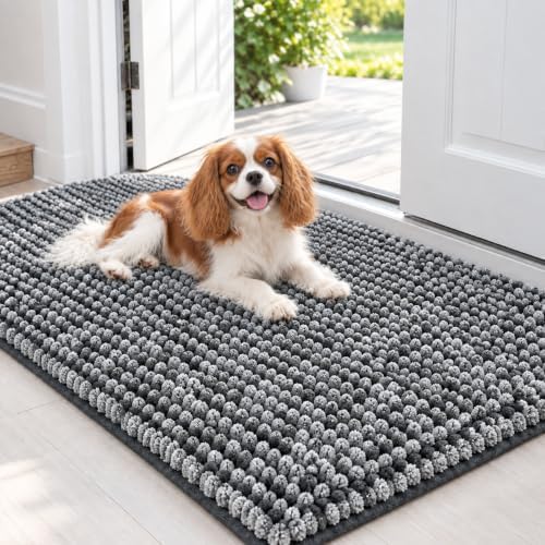 EHEYCIGA Super Absorbent Dog Door Mat by EHEYCIGA
