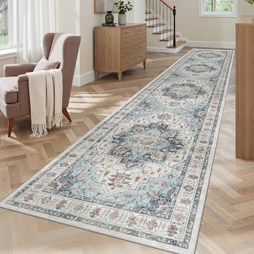 Madane Hallway Runner Rug 2'6''x12' Kitchen Runners Vintage - Image 4
