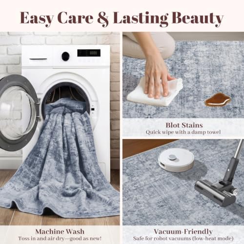Homemate Washable Rug 10x12 Area Rugs - Image 4