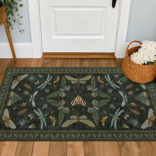 Washable 2x4 Rug Runner, Small Runners by HazoHaus