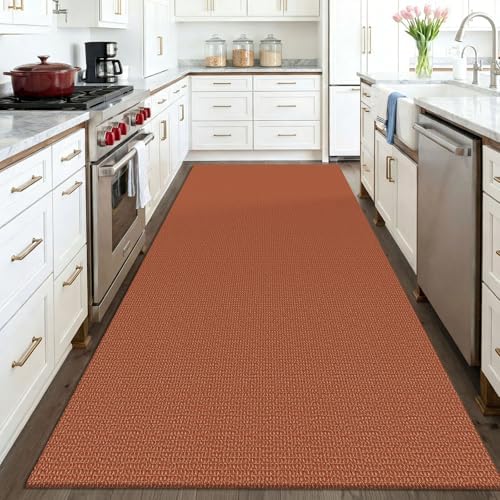 KOZYFLY Washable 4x6 Entry Woven Area Rug, Braided Throw Rugs - Image 2