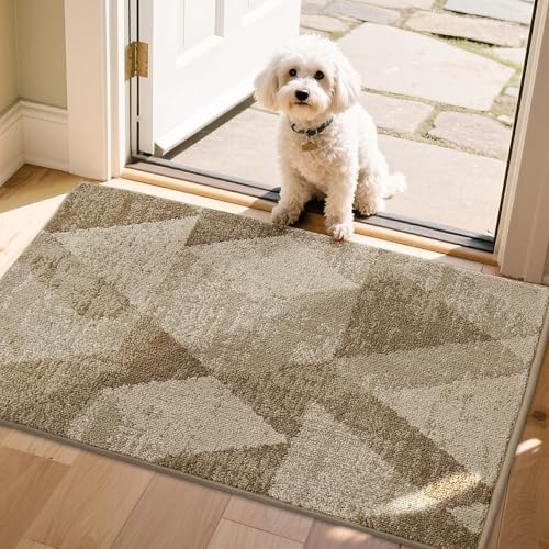 COSY HOMEER Entryway Rugs Doormat 24"x36", Non-Slip Absorbent Door Mat by COSYHOMEER