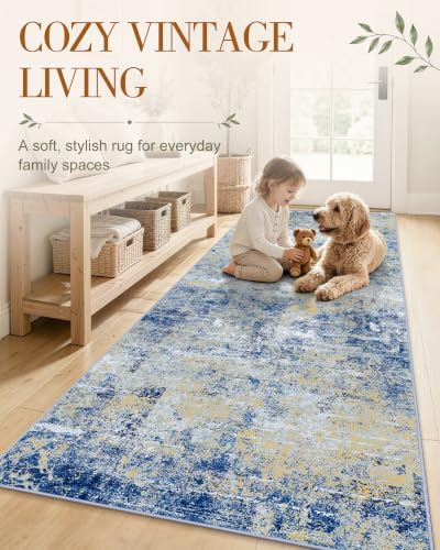 OLANLY 2x8 Washable Runner Rug, Soft Non Slip Carpet - Image 3