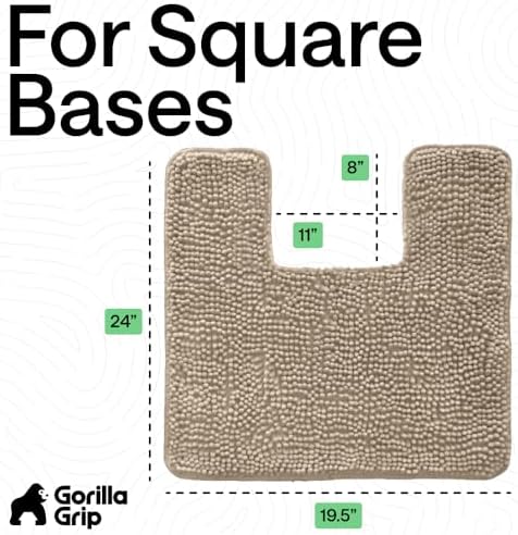 GORILLA GRIP Chenille Bath Rug Mat - Image 2