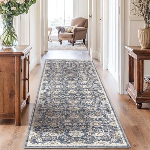 Amada 2'6"x8' Washable Runner Rug by AMADAHOMEFURNISHING