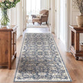 Amada 2'6"x8' Washable Runner Rug by AMADAHOMEFURNISHING