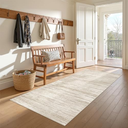 3x6 Runner Rug Non Slip, Washable Hallway Runner Rug by Restydon