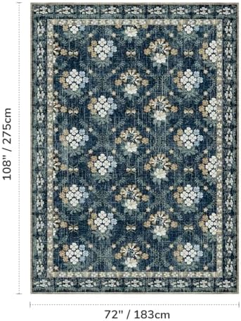 Lessymo Washable Area Rugs 6 x 9 - Image 2