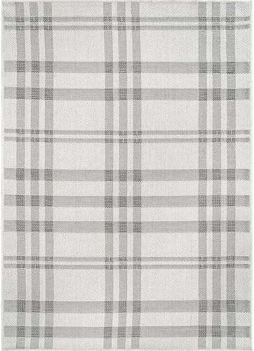 CAMILSON Easy Jute Rug 10x14, Indoor Outdoor Off-White Color Fiber Area Rugs - Image 3