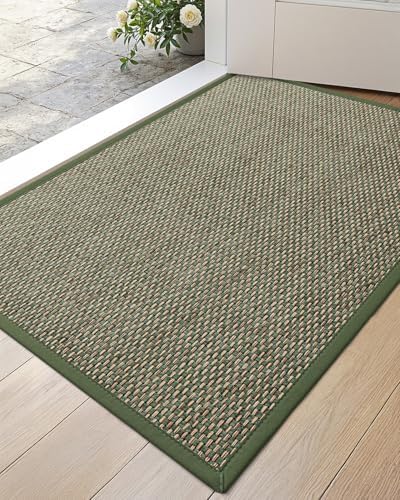 DEXI Ultra Thin Indoor Door Mat 24x36, Entrance Doormats by DEXI